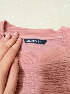 Pink Puff Sleeve Top