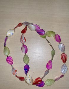 Set Of 2 Boho Style Necklace