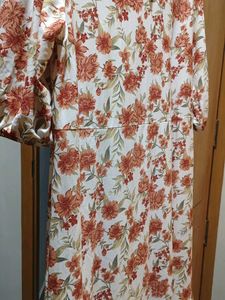 Floral Print Maxi Dress