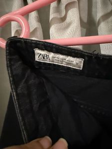 Black Wash Mom Jeans