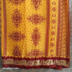 Double Colour Saree