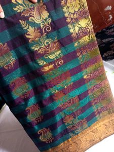 Double Colour Silk Saree! 😍🤌🏻