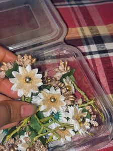 Artificial Flower For Unique Hairstyles