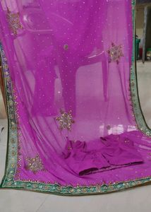 Elegant Purple Saree