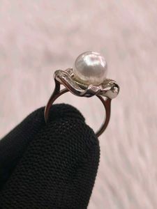 Pearl Ring 925 Sterling Silver