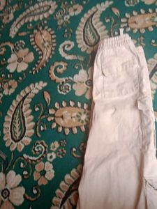 Zara Baggy Pant Cream Colour It&#39;s UNISEX