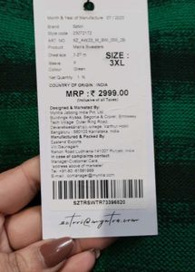Striped Green Sweater (Plus Size)