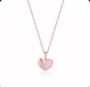 Giva 925 Real Silver Chain + Pendant (Rose Gold)