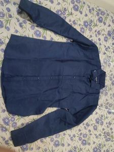 Navy Blue Casual Shirt