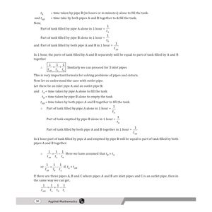 Applied Mathematics Class XII - 2024 CBSE