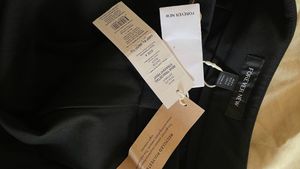 Black Trousers with Chain Detail