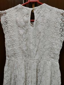Beautiful White Dress Fits-S