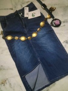 Denim Skirt