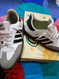 Adidas Samba Dupes In White Colour 🤍