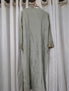 New Grey Festive Kurti