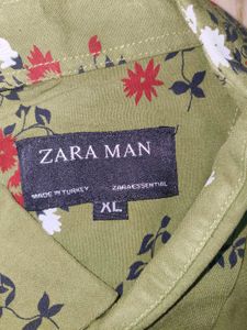 Zara Man Floral Print Shirt