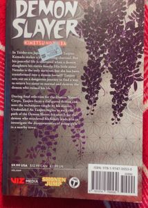 Demon Slayer Manga vol 1,2