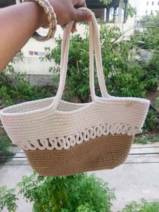 Handmade Rope Tote Bag