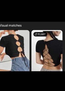 Black Crop Top - Trendy &amp; Chic