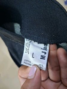 Black Denim Jagging