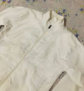 Men’s White Casual Jacket