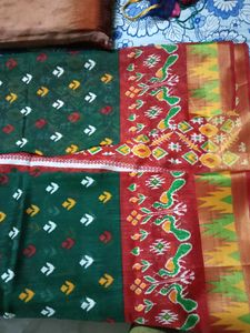 Patola Silk Saree - ApcoDesign -WithUnstichedBlous