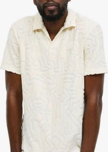 H&amp;M X Keith Haring Regular Fit Terry Polo Shirt