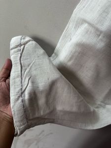 Elegant Grey Capri Pants