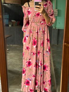 Floral Maxi Dress For 450 Only… No Coins