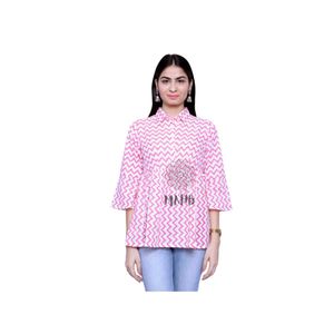 Short Pink Colour Kurti