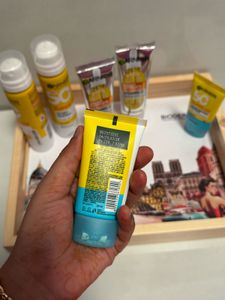 Garnier Face Wash And Sunscreen