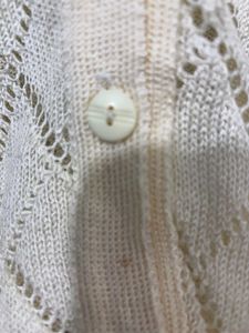 🎀Imported Elegant Cream Knit Cardigan B