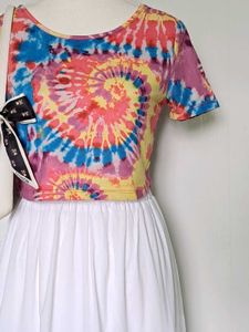 🎀SHIEN TIE-DYE CROP🎀