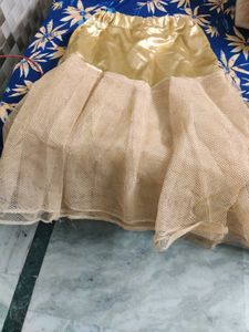 Golden Stitched Lehnga