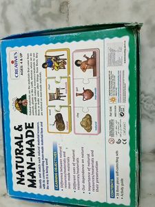 Ages 4 &amp; UP Puzzles Natural Man-Made