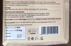 Earth Rhythm Fabulips Lip Balm