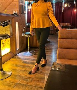 Mustard Yellow Top