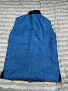 Stylish Blue Ethnic Jacket