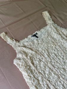 Ivory Lace Top