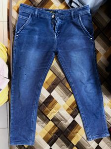 Stylish Blue Denim Jeans