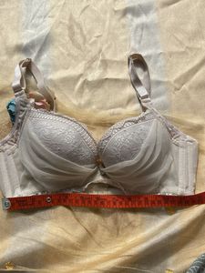 Off White Broadbelt Bra