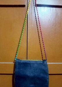 Embroidered Shoulder Bag