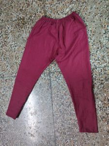 Maroon Printed Kurta Set