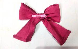 Pink Hair Bow
