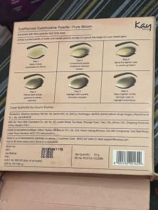 kay beauty eyeshadow palette - pure bloom