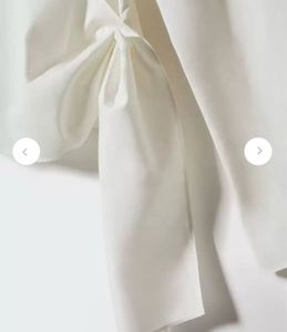 Mango Flared Sleeve Wrap Top
