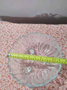 One Large Glass Bowl