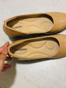 Tan block Heels By Stelatoes