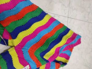 Colorful Knit Cardigan 36-40