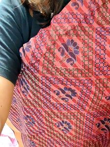 Soft Cotton Blend Saree